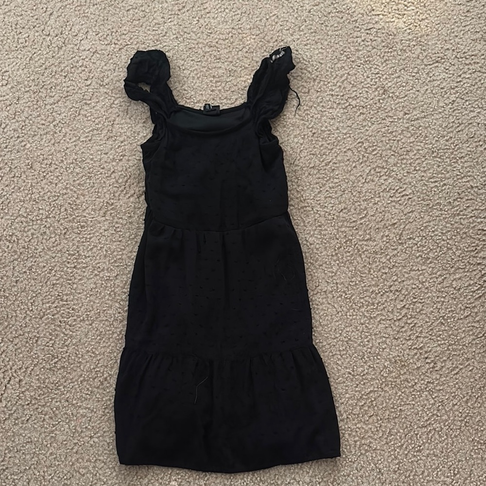 Art Class Black Sleeveless Sheath Dress